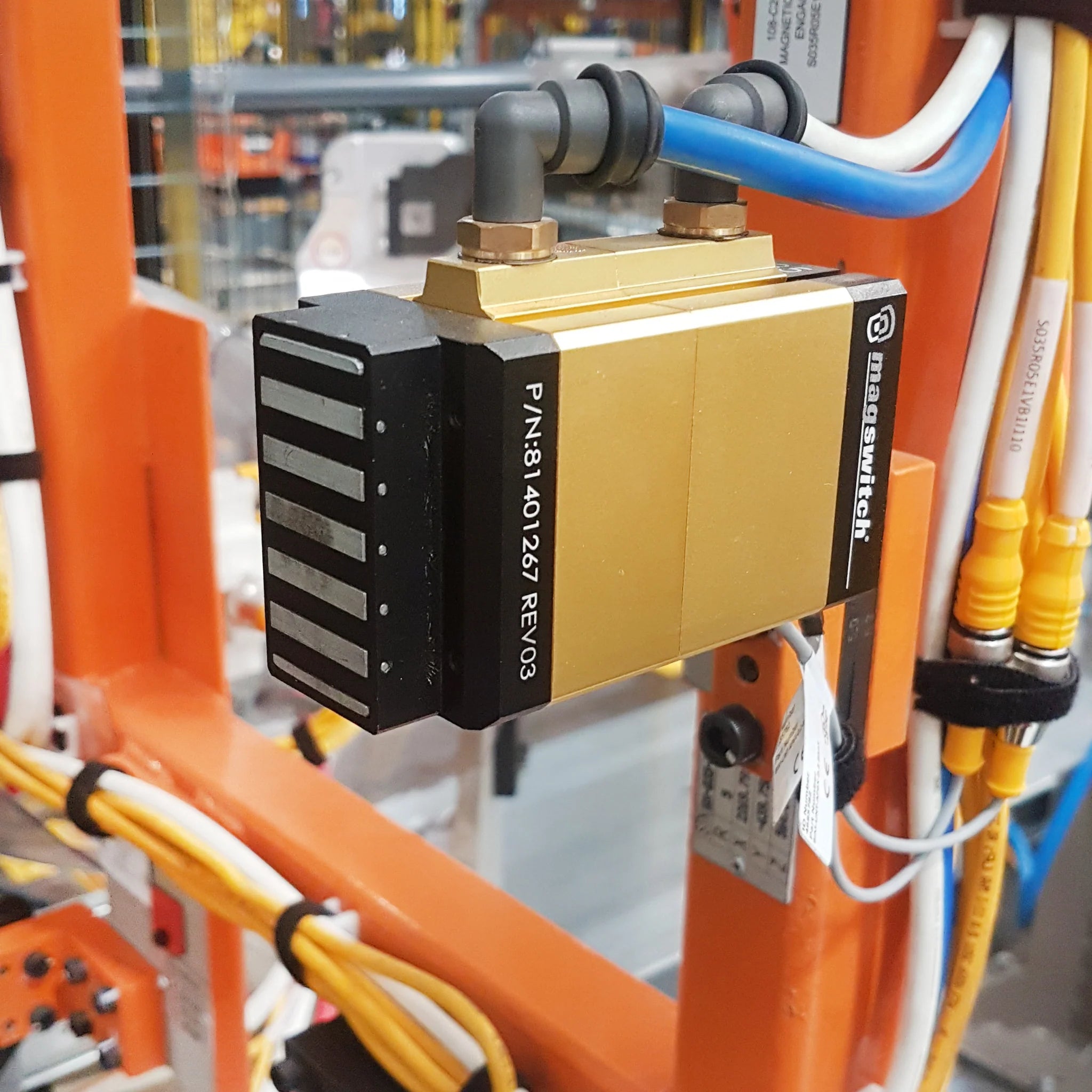 Magswitch D85 pneumatischer Magnetgreifer für Dünnbleche