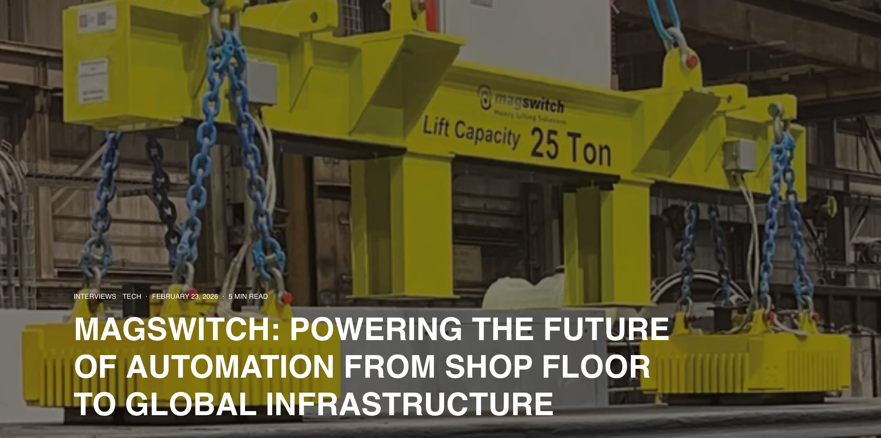 Magswitch im Interview mit den renommierten Automatisierungsexperten von FineEngineering