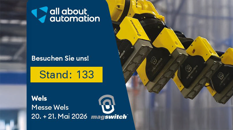 Automation in Wels erleben – Magswitch auf der All About Automation 2026